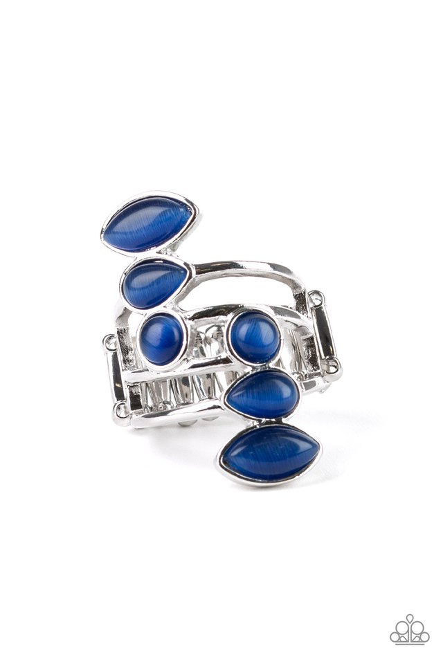 Blue moonstone ring deals paparazzi