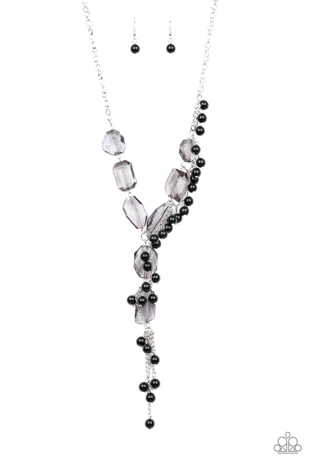 Prismatic Princess Black Necklace Paparazzi Accessories Bedazzle Me Pretty Mobile Fashion Boutique