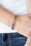 Freeze! - Silver Bracelet - Paparazzi Accessories