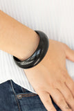 Whimsically Woodsy - Black Bracelet - Paparazzi Accessories