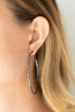Voluptuous Volume - Black Earrings - Paparazzi Accessories