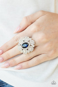 Iceberg Ahead - Blue Ring - Paparazzi Accessories