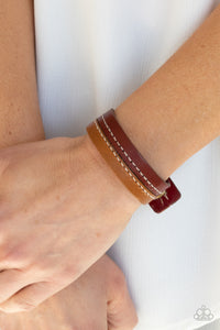 Simply Safari - Brown Bracelet - Paparazzi Accessories