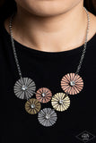 Flauntable Fanfare - Multi Necklace - Paparazzi Accessories