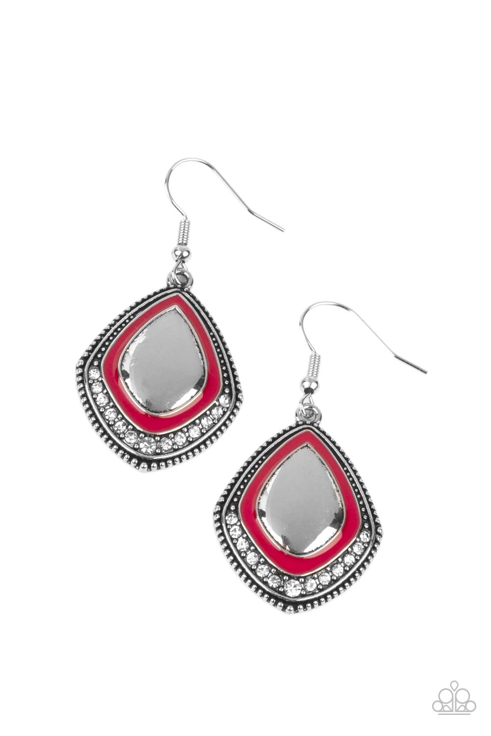 Red/White Checkered Earrings – Mamili