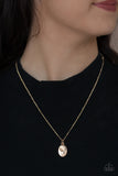 Be The Peace You Seek - Gold Necklace - Paparazzi Accessories