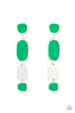 all-out-allure-green-post earrings-paparazzi-accessories