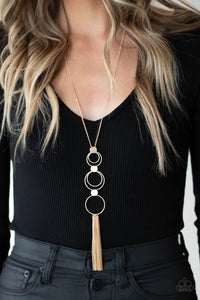 Join The Circle - Gold Necklace - Paparazzi Accessories