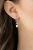 Pearl Essence - Green Necklace - Paparazzi Accessories