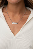 Joy Of Motherhood - Silver Necklace - Paparazzi Accessories