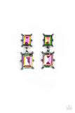 cosmic-queen-multi-post earrings-paparazzi-accessories