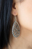 Industrial Incandescence - Silver Earrings - Paparazzi Accessories