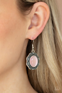 Garden Party Perfection - Pink Earrings - Paparazzi Accessories