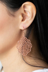 Meadow Mosaic - Copper Earrings - Paparazzi Accessories