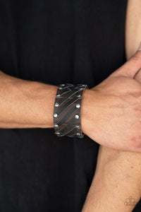 Rebel Rumble - Brown Bracelet - Paparazzi Accessories