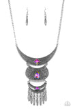 Lunar Enchantment - Multi Necklace - Paparazzi Accessories