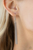 Wondrously Woven - Silver Necklace - Paparazzi Accessories