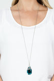 Demandingly Diva - Blue Necklace - Paparazzi Accessories