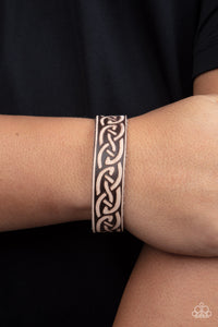 Rebel Runes - Brown Bracelet - Paparazzi Accessories