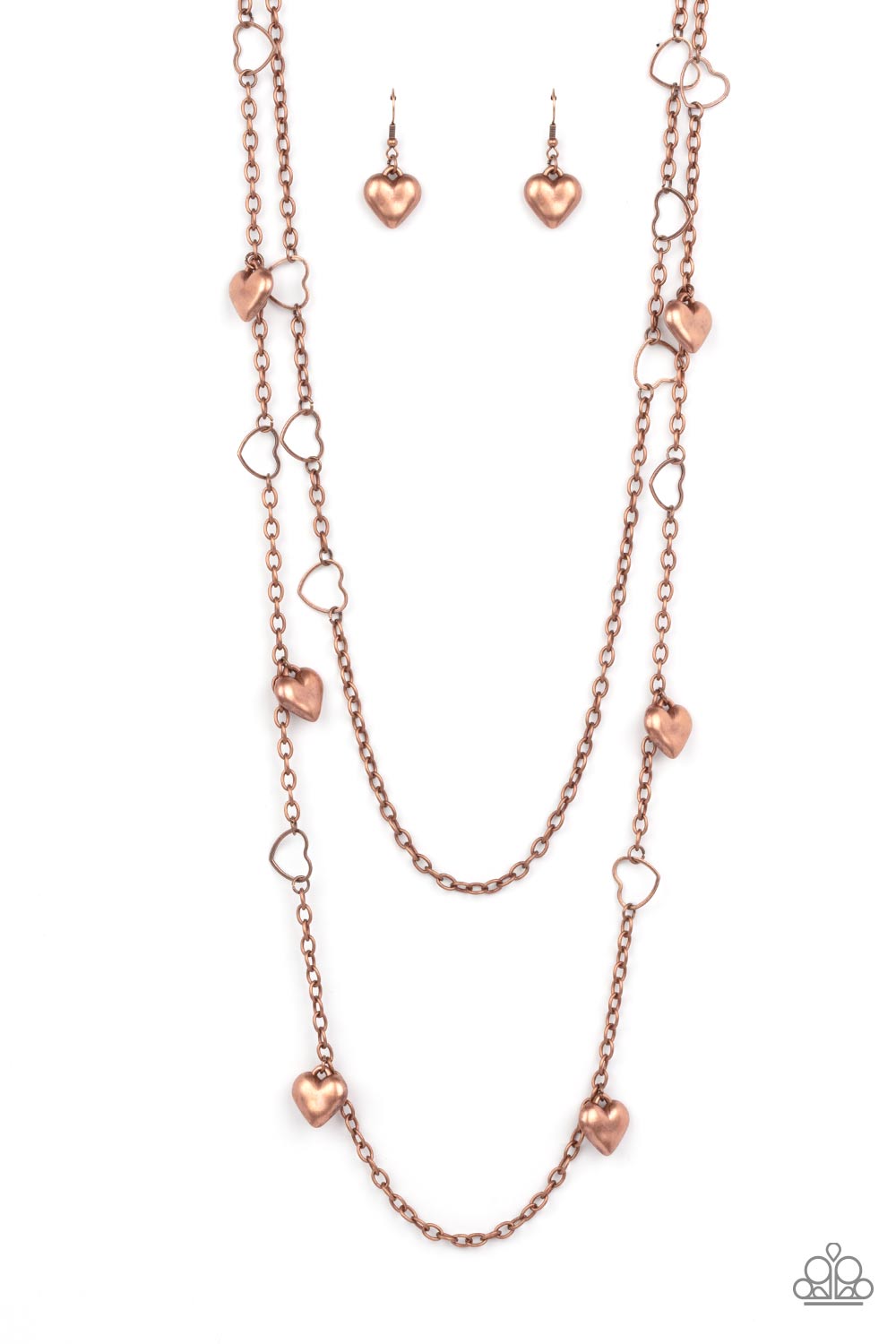 OVAL The Limit - Copper Necklace - Paparazzi Accessories – Bedazzle Me  Pretty Mobile Fashion Boutique