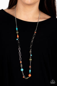 Desert Journey - Multi Necklace - Paparazzi Accessories