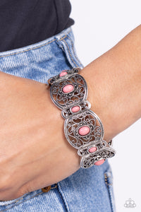 Ventura Vineyards - Pink Bracelet - Paparazzi Accessories