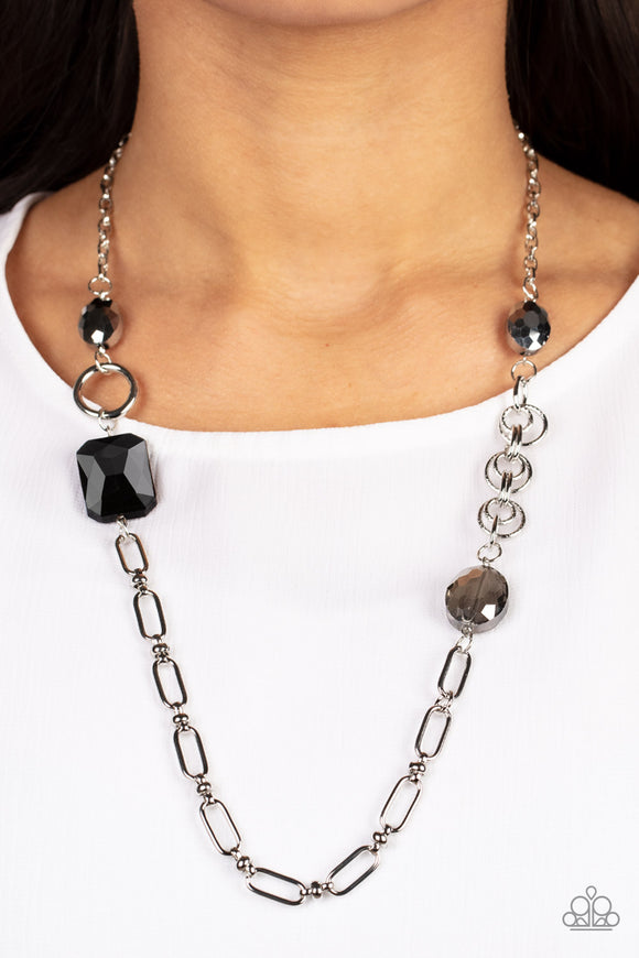 Famous and Fabulous - Black Necklace - Paparazzi Accessories