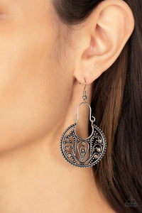 Vineyard Villa - Brown Earrings - Paparazzi Accessories