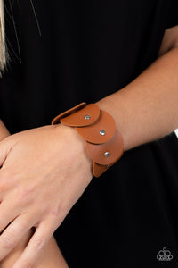 Rhapsodic Roundup - Brown Bracelet - Paparazzi Accessories