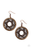 whirly-whirlpool-copper-earrings-paparazzi-accessories