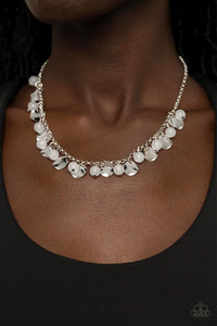 Having a Wonderful CHIME - White Necklace - Paparazzi Accessories