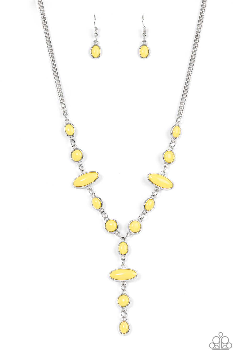 Beautifully bubbly yellow necklace paparazzi deals