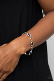 Timelessly Teary - Purple Bracelet - Paparazzi Accessories