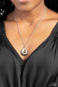 Gracefully Glamorous - Brown Necklace - Paparazzi Accessories