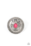 all-things-must-compass-pink-ring-paparazzi-accessories