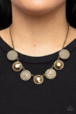 Urban Elite - Brass Necklace - Paparazzi Accessories