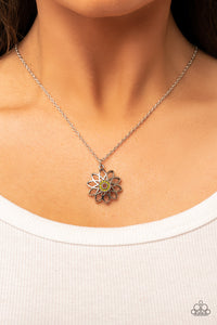 Farmstead Fairytale - Green Necklace - Paparazzi Accessories