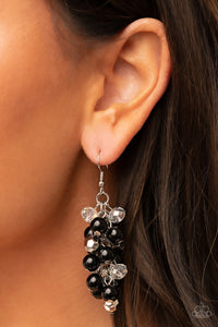 Pursuing Perfection - Black Earrings - Paparazzi Accessories