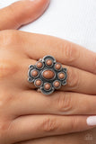 Santa Fe Fantasy - Brown Ring - Paparazzi Accessories