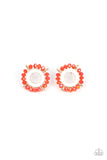 nautical-notion-orange-post earrings-paparazzi-accessories