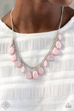 Fairytale Fortuity - Pink Necklace - Paparazzi Accessories