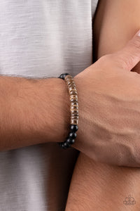 Recreational Remedy - Brown Bracelet - Paparazzi Accessories