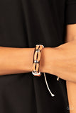 Ready to Ride - Orange Bracelet - Paparazzi Accessories