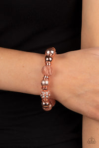 We Totally Mesh - Copper Bracelet - Paparazzi Accessories