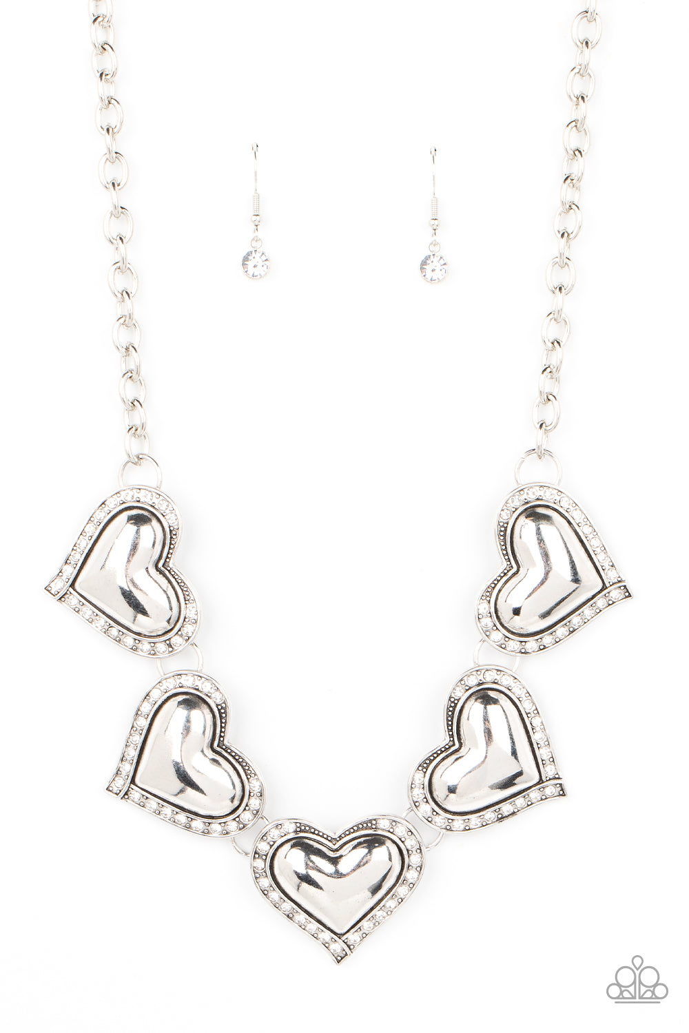 Harvard hearts white paparazzi shop