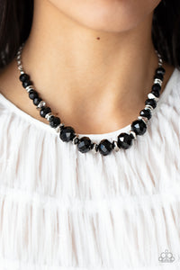 Cosmic Cadence - Black Necklace - Paparazzi Accessories