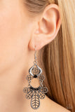 Galapagos Gala - Black Earrings - Paparazzi Accessories