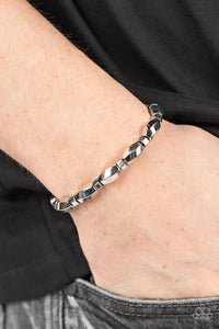 Magnetic Mantra - Silver Bracelet - Paparazzi Accessories