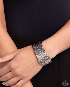 Into the Horizon - Silver Bracelet - Paparazzi Accessories