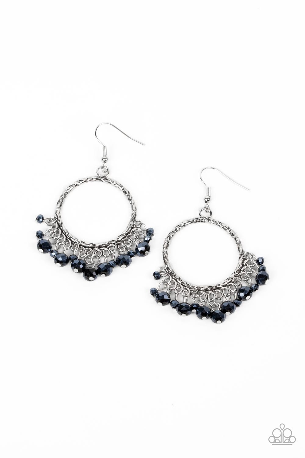 Twice As Nice - blue - Paparazzi earrings